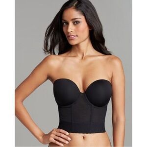 Wacoal Red Carpet Bustier #859119 In Black Size 34D